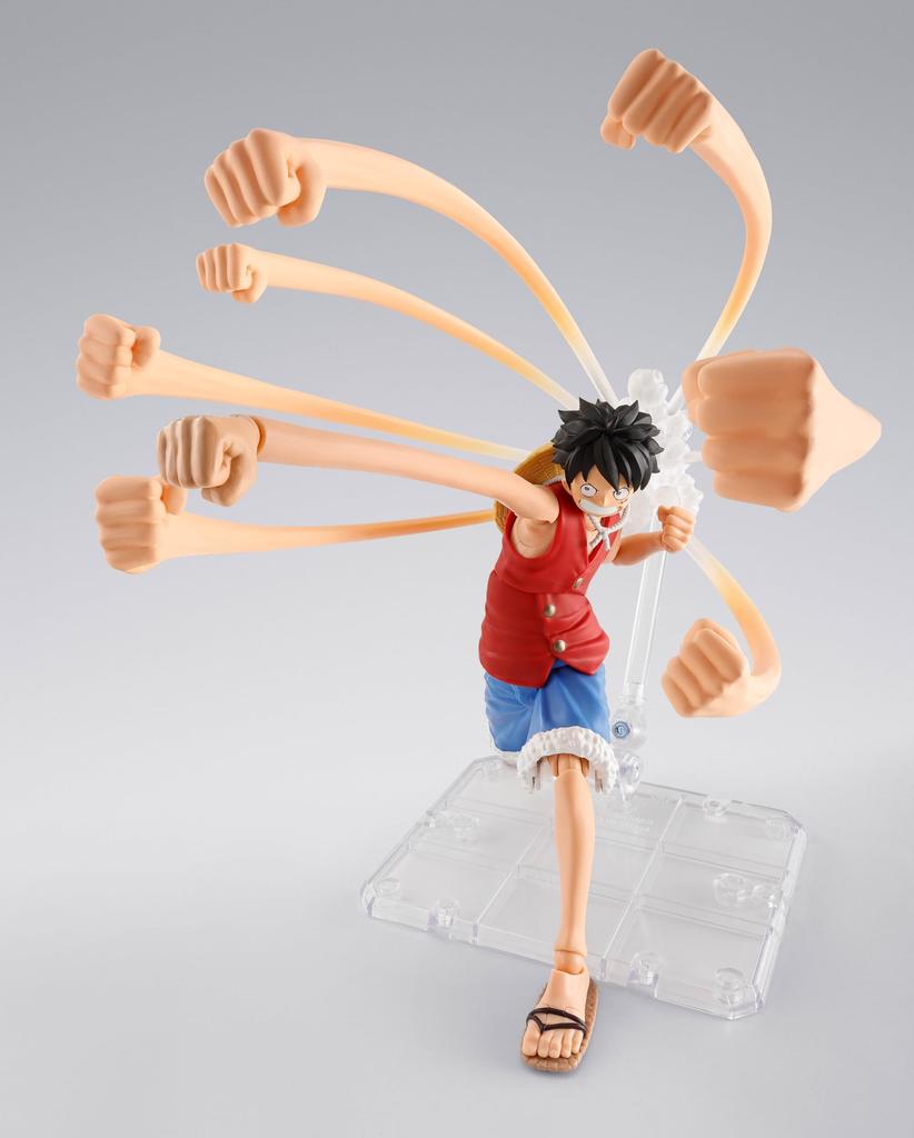 TAMASHII NATIONS ONE PIECE Monkey Luffy of Rubber Rubber Optional Parts Set 145mm Painted Optional Parts S.H.Figuarts D. -Dawn Adventure- Approx.