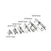 Automatic Self Closing Hinge Rebound Cabinet Hinges Durable Door Hinge  Hardware