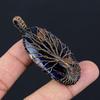 Tree Of Life Gemstone Pure Copper Wire Wrapped Handmade Pendant Jewelry