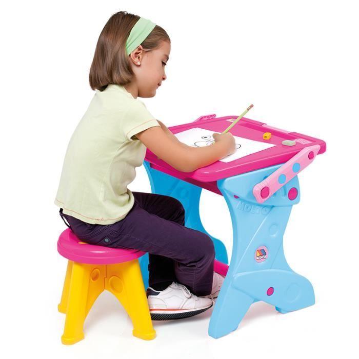 Развивающая игрушка - Магнитная студия 3 в 1 - Розовая - Магнитная доска и доска для рисования - В комплекте буквы