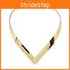 Fashionable V Shaped Women Metal Collar Necklace For Enthusiasts Fashion