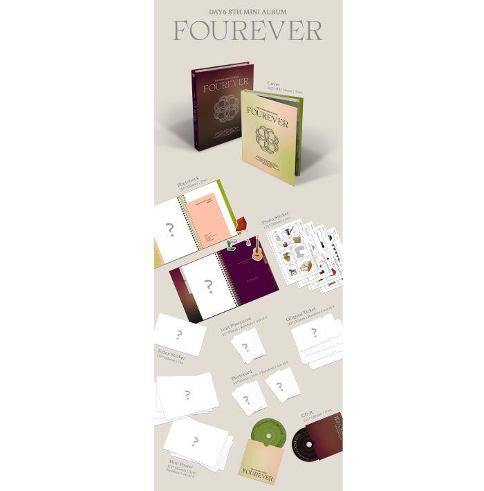 ДЕНЬ 6 - Восьмой мини-альбом Fourever (СТАНДАРТ Вер.)