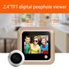 2.4 Inch Video Doorbell 145 Degree Peephole Viewer Video Eye Door Bell Smart Home Outdoor Camera Monitor Visual Doorbell