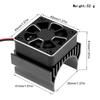 Remote Control Motor Cooling Fan Remote Control Car 540 550 Motor Radiator Replacement for Traxxas TRX 4 TRX 6 G63 1 10