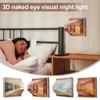 Ночной светильник Eye 3D, креативный настенный декоративный светильник, дизайн художественного произведения, подходит для спальни, кабинета, уникальная атмосфера лампы