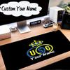 Custom Name Mouse pad Golden Crown Symbol Royale  Mouse Pad Desk Mat, Non-Slip Rubber Backer Pad For Computer Notebook Gaming Mouse Pad Gift