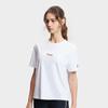 Fila Логотип Летние виды спорта Ледяной шелк Защита от солнца Быстросохнущая Уличная Облегающая футболка с круглым вырезом и коротким рукавом Женские футболки Ярко-белый A11W423124FWT