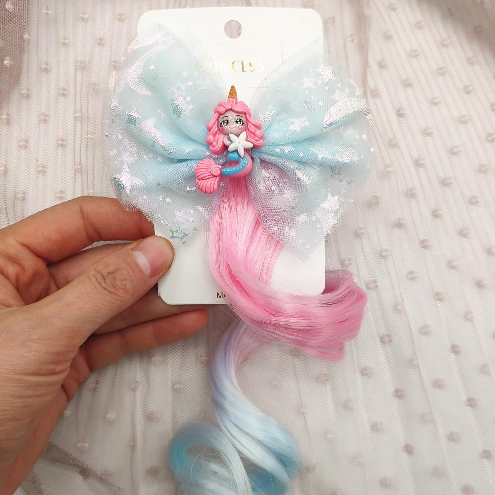 Заколка для волос Ариэль Русалочка - Сказочная принцесса Детский головной убор для девочек