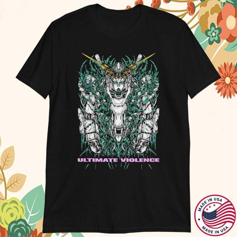 Psycho-Frame Ultimate Violence Heavy Cotton Black S-5XL T Shirt UR821 Unisex T-Shirt