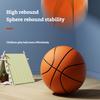 Бесшумный мяч с высоким отскоком, тренировочная игрушка, детский бесшумный баскетбольный спортивный инвентарь для занятий в помещении