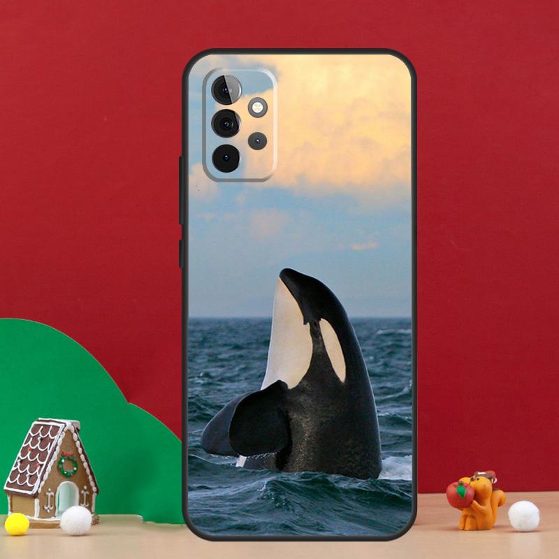 Чехол с косаткой для Samsung Galaxy A55 A52 A32 A12 A33 A06 A16 A26 A36 A56 A15 A53 A13 A34 A54 A14 A17