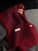 Tonglu manufacturer Korean wool-containing wool scarf women's winter senior sense versatile warm student neck scarf tide