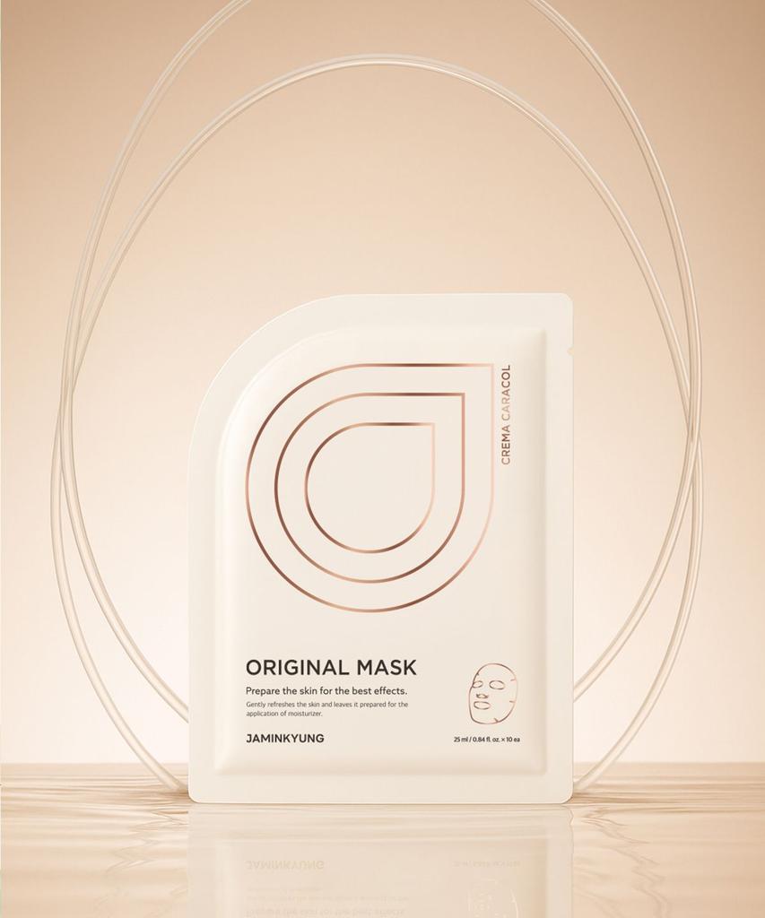 Маска для лица с муцином улитки Crema Caracol 20 г (10 листов)