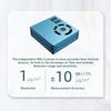 Профессиональный 8-в-1 WIFI Монитор Качества Воздуха CO2 HCHO TVOC PM1.0 PM2.5 PM10 Тестер Температуры Влажности Углекислого Газа Многофункциональный Детектор