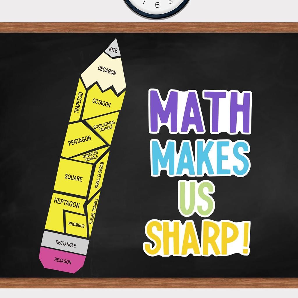 63Pcs Classroom Bulletin Board Decorations Set - Welcome to Our Pack Crayon Cutouts with Border Trims for School Classroom Door Home Wall Decorations