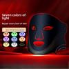 Silicone Color Light Mask Photon Skin Rejuvenation Instrument Beauty Instrument Face Red and Blue Light Mask Instrument