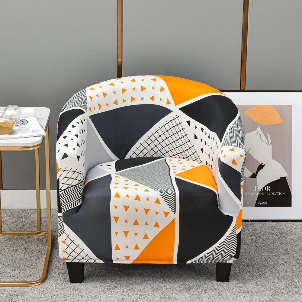 Эластичные чехлы на клубные стулья для кресел, эластичные чехлы для дивана, съемный чехол для дивана, барной стойки, гостиной, стойки регистрации