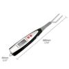 Digital Meat Thermometer Fork Grilling & Barbecue Fast Instant Read Electronic with Ready Alarm Quick Accurate