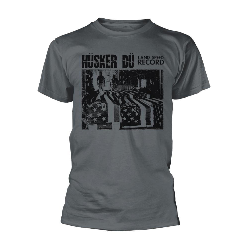 HÃ¼sker DÃ¼ Унисекс Взрослая футболка Рекорд скорости на суше