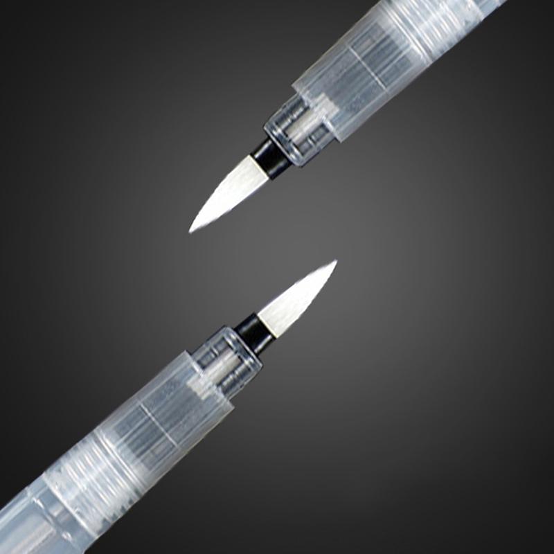 Solid Watercolor Fountain Pen Irrigation Painting Brush Water Storage Pen Water-Soluble Color Pencil Painting Pen