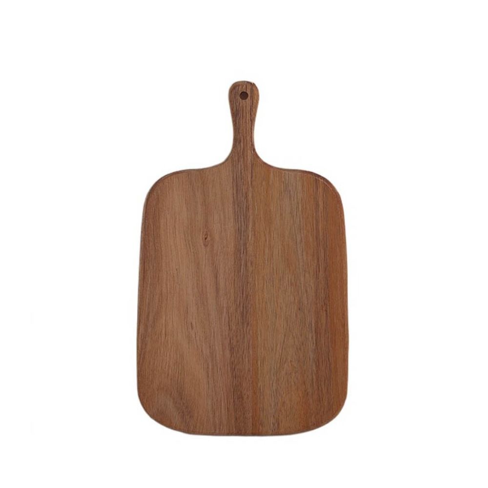 Japanese-style Serving Plate Long-handle Cheese Board Household Solid Wood Cutting Board  Pizza