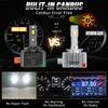 Светодиодные фары Dualvision D1S D3S HID D2S D4S D5S D8 Turbo LED 30000Лм 35Вт Двусторонний чип CSP 6500K Plug&Play Автомобильная лампа Ксенон HID