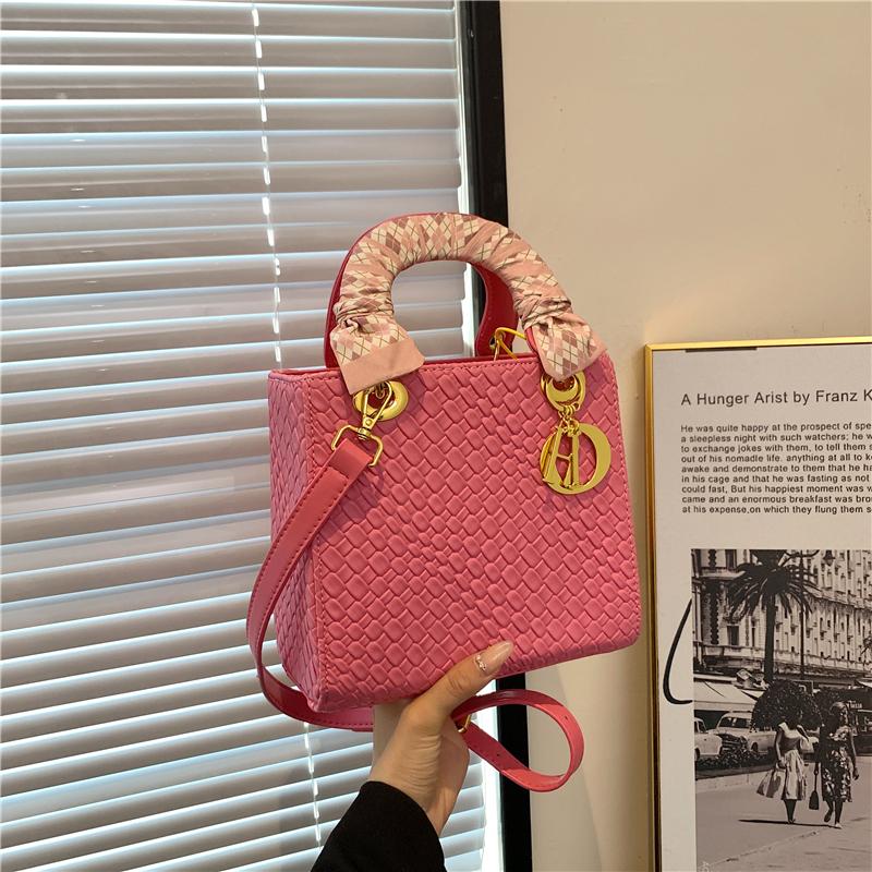 Женская брендовая роскошная сумка-тоут, модная классическая стеганая сумка с квадратной ручкой высокого качества, женские сумки через плечо
