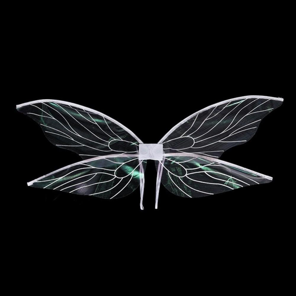 Cosplay Props Girl Butterfly Wings Organza Multicolor Elf Angel Wing Role Play Sparkle Dress-Up Wings Costume