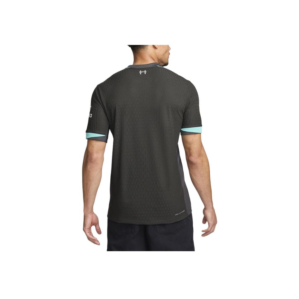 Nike Ливерпуль Dri-FIT ADV SS24 ФК. Футболка мужская с коротким рукавом с логотипом серии Fashion Logo Away, черная FN8761-322