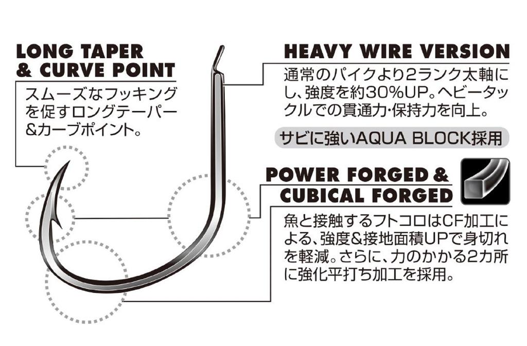 Decoy AS-04 Jigging Single Pike Hyper Size 3/0 (1427)