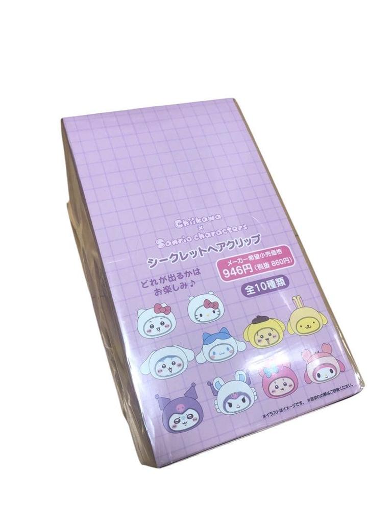 Секретная заколка для волос из коллаборации Sanrio с персонажами Чии-кава.