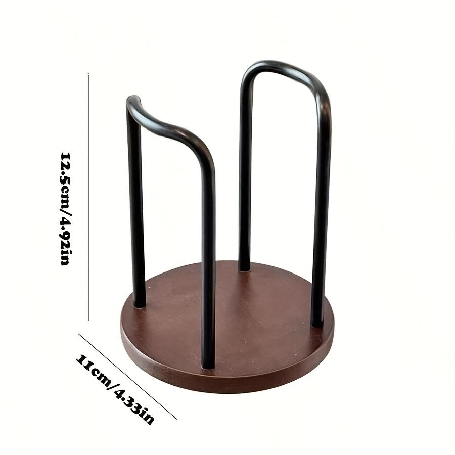 Деревянный органайзер для стаканов, портативная настольная подставка для бумажных стаканчиков для офиса, дома, пылезащитный, не требует установки