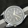 ВОССТАНОВЛЕННЫЕ ВИНТАЖНЫЕ SEIKO 5 AUTO 7009A ЯПОНИЯ МУЖСКИЕ ЧАСЫ D/D ЧЕРНЫЕ 593a-a311255-2 SKU593a-a311255