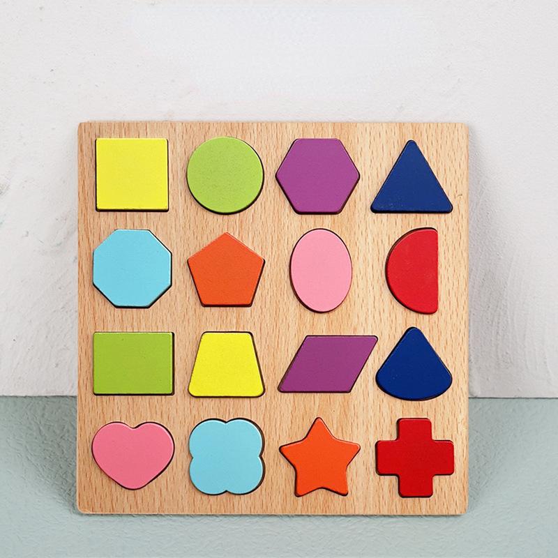 Деревянные пазлы для малышей Монтессори, обучающие ребенка, алфавит, номер, форма, головоломка, игрушки, детские развивающие одинаковые настольные игры, деревянная игра