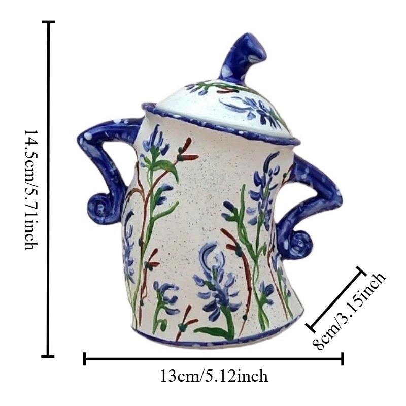 1Pcs Resin Jars Full of Attitude Sassy Handmade Craft Unique Home Decor Family Cute Atmosphere Living Room Ornament