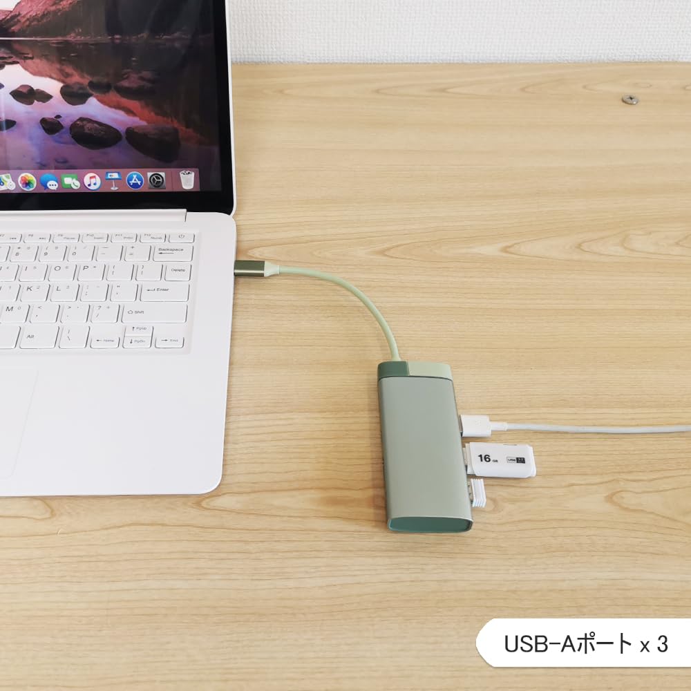 EGRET 1to5 к USB HDMI Док-станция 100 Вт PD USB Видео Розовый EH23-5C USB-C USB-C Хаб, Адаптер, Разъем, Станция, Управление, Алюминий, 5-в-1,