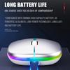 Wireless Mouse Rgb Rechargeable Bluetooth Mice Wireless Computer Mause Led Backlit Ergonomic Gaming Mouse For Laptop