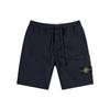 64651 Cotton Fleece Garment Dyed Shorts Navy Men Streetwear 761564651-V0020