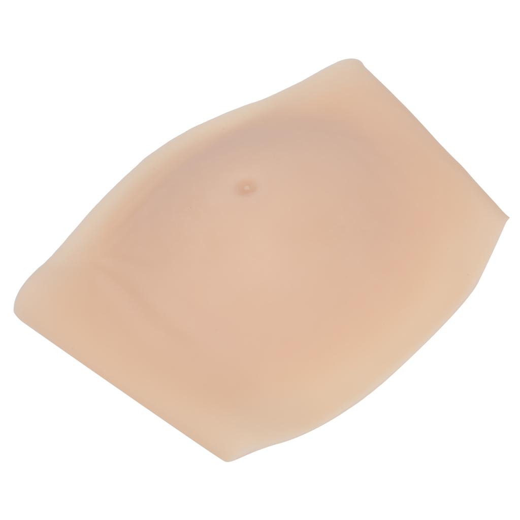 Fake Pregnancy Belly Artificial Silicone Pregnant Belly Photography Actor Performance PropWhite 2-3