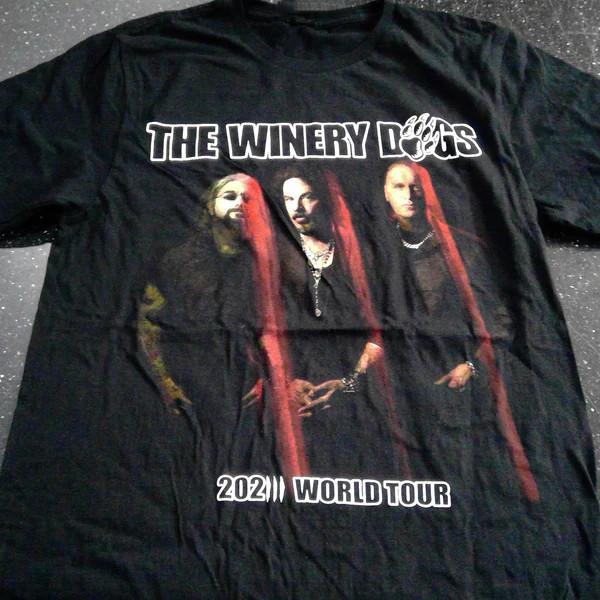 The Winery Dogs Band 2023 World Tour Shirt Black Unisex S-5XL EM1008