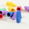 Kids Student Assorted Colors Eraser Caps Pencil Erasers Pencil Top Erasers Pencil Eraser Toppers