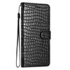 Crocodile Fashion Phone Case for Tecno Series.Infinix Smart 8/itel A70/Camon 20 Pro/Spark 20...,Faux Leather Wallet with Card Slots & Shockproof