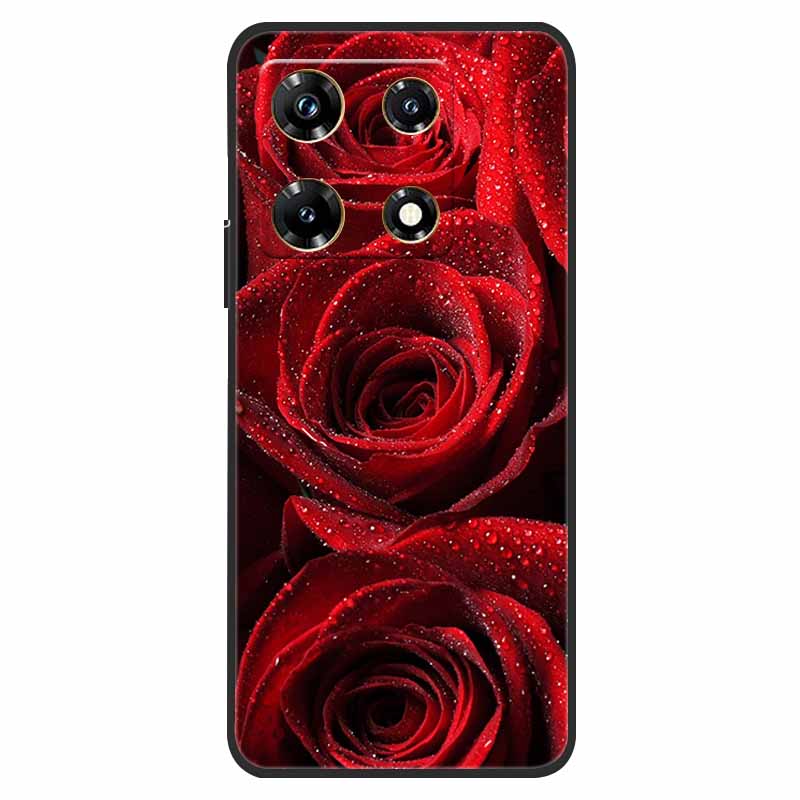 Для Infinix Note 30 5G 4G Чехол Note30i Ударопрочный Мягкий силикон ТПУ Задняя крышка Для Infinix Note 30i Чехлы для телефона Note30 4G X6833B