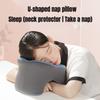 Портативная U-образная дорожная подушка, подушки для сна с эффектом памяти, подушка для сна в офисе, подушка для шеи в автомобиле и самолете, эргономичная поддержка головы