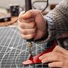 1 шт. Высококачественный ПВХ Коврик для резки - 47,24x23,62 дюйма, Многофункциональная Прочная Двусторонняя Двухцветная Доска для резки с Линиями сетки
