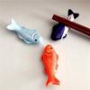 Fork Fish Shaped Cute Ceramic Chopstick Rest Chopsticks Holder Dinnerware Stand Tableware Rack