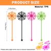 8/12/24Pcs Spider Party Favor Colorful Sticky Hands Spider Web Classroom Prizes Halloween Party Favor Spider Theme Birthday Gift 5