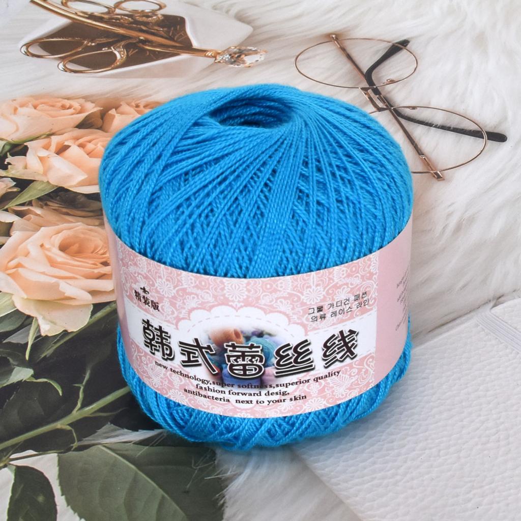 6 шт. 300 г/10,56 унц. Хлопчатобумажная камвольная пряжа Многоцветная Машинная стирка Пряжа для вязания и крючка DIY Пряжа для шалей Амигуруми, Детских пледов Товары для рукоделия