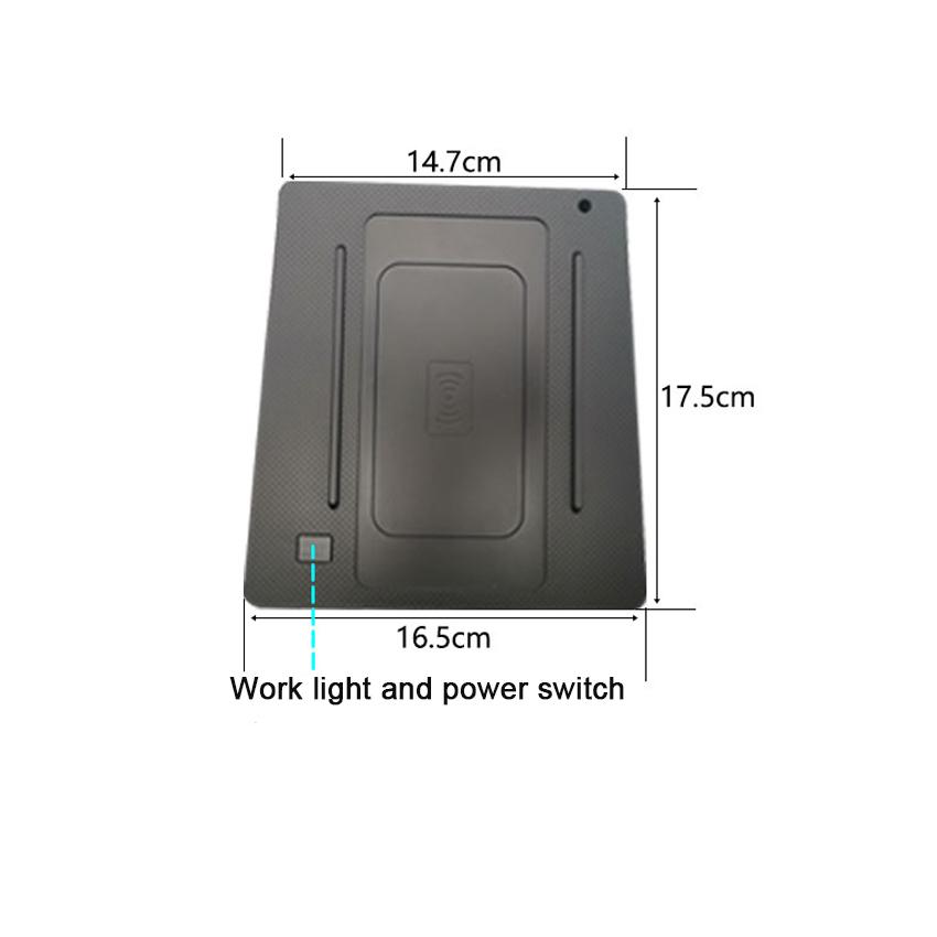 Новый! Автомобильное беспроводное зарядное устройство QI 15 Вт, держатель для телефона с быстрой зарядкой, беспроводное зарядное устройство для телефона Honda Civic Integra 2021 2025 2025