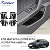 Для Seat Leon MK4 Cupra Leon Cupra Formentor 2020 2021 2022 2023 2024 2025 Автомобиль Передние Задние Двери Карман для Карты Наклейка Внутренняя Отделка